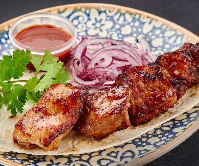 Шашлык из свинины 