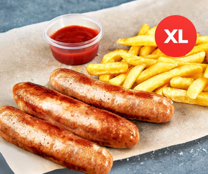 КОМБО Колбаски из свинины XL 